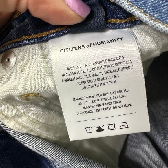 Citizens of Humanity Calista Curve Jeans | Cava | Size 26 Style 1921B-3008 - Picture 9 of 11